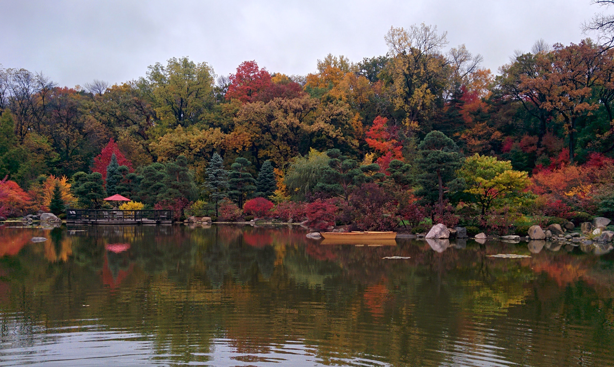 Photo of a serene lake